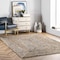 Nuloom Eliz Braided Denim and Jute Area Rug 2ft x 3ft MGDR01A-203 - alternate 1